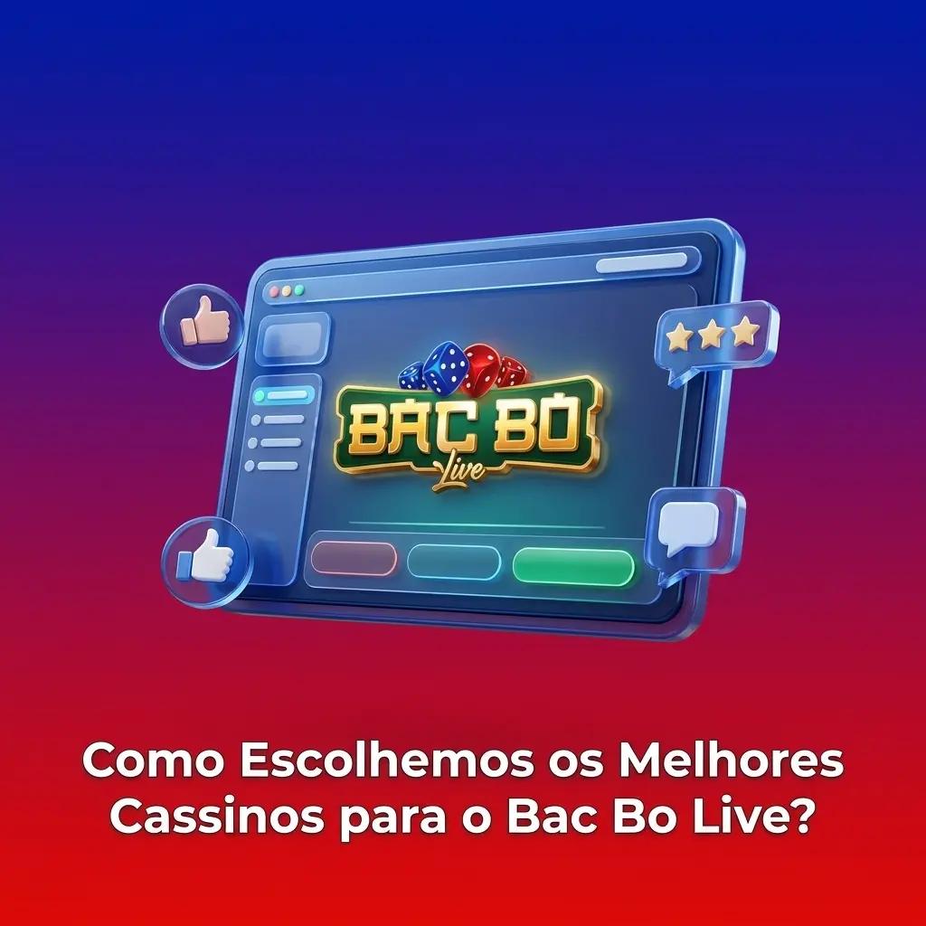 Critérios de seleção dos melhores cassinos para Bac Bo Live