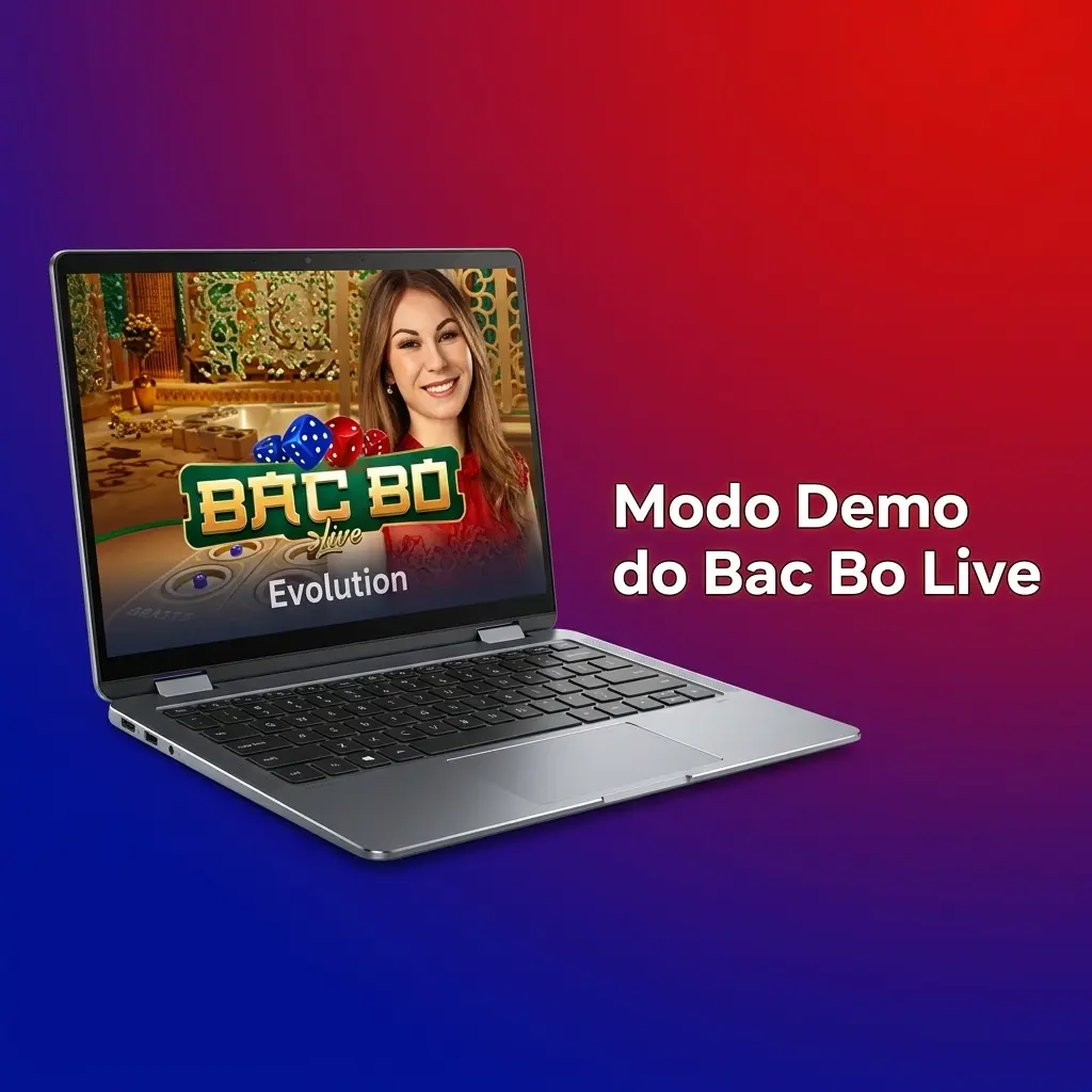 Modo demo do Bac Bo Live com créditos virtuais