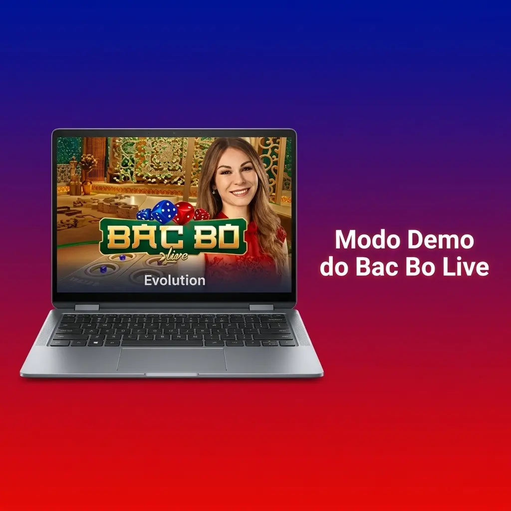 Interface do modo demo do Bac Bo Live