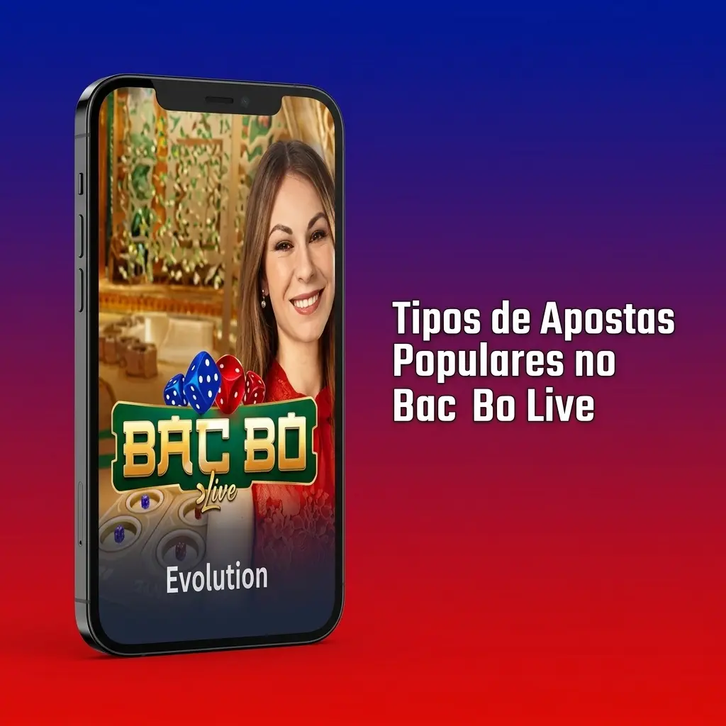 Tipos de apostas no Bac Bo Live: Jogador, Banqueiro e Empate